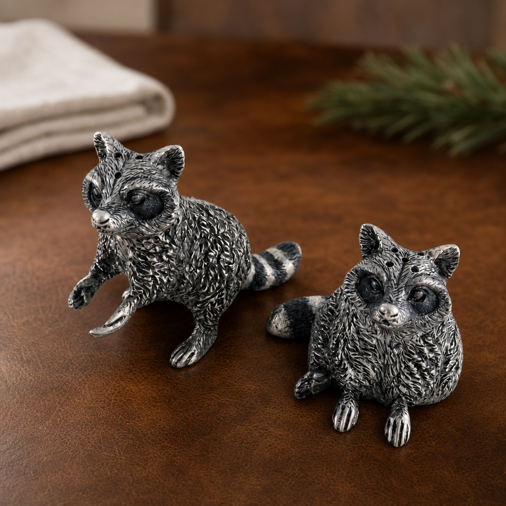 Raccoon Salt and Pepper 3