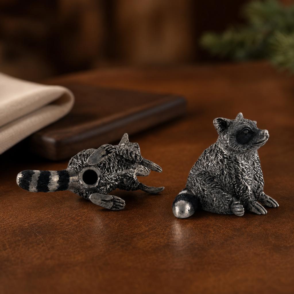Raccoon Salt and Pepper 5