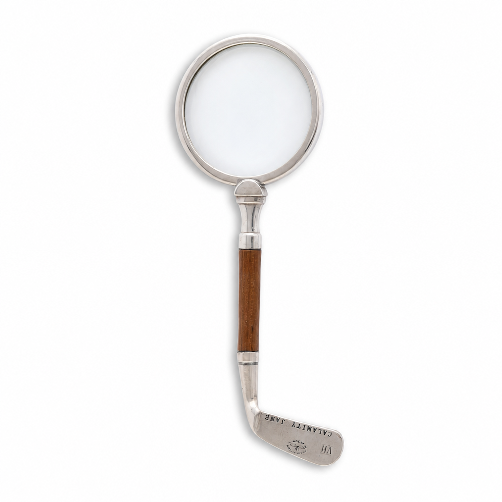 Golf Club Pewter Magnifier 9