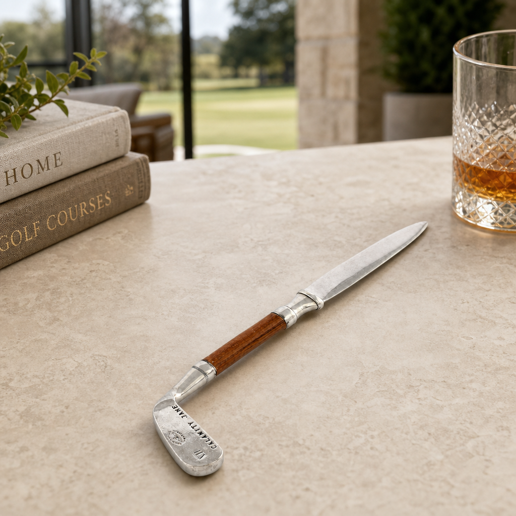 Golf Club Pewter Letter Opener 1