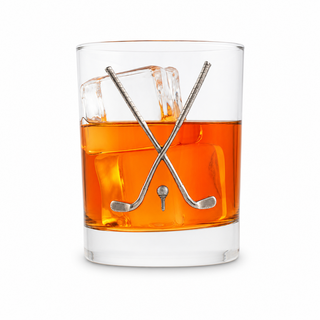 Golf Club Double Old Fashioned Glass