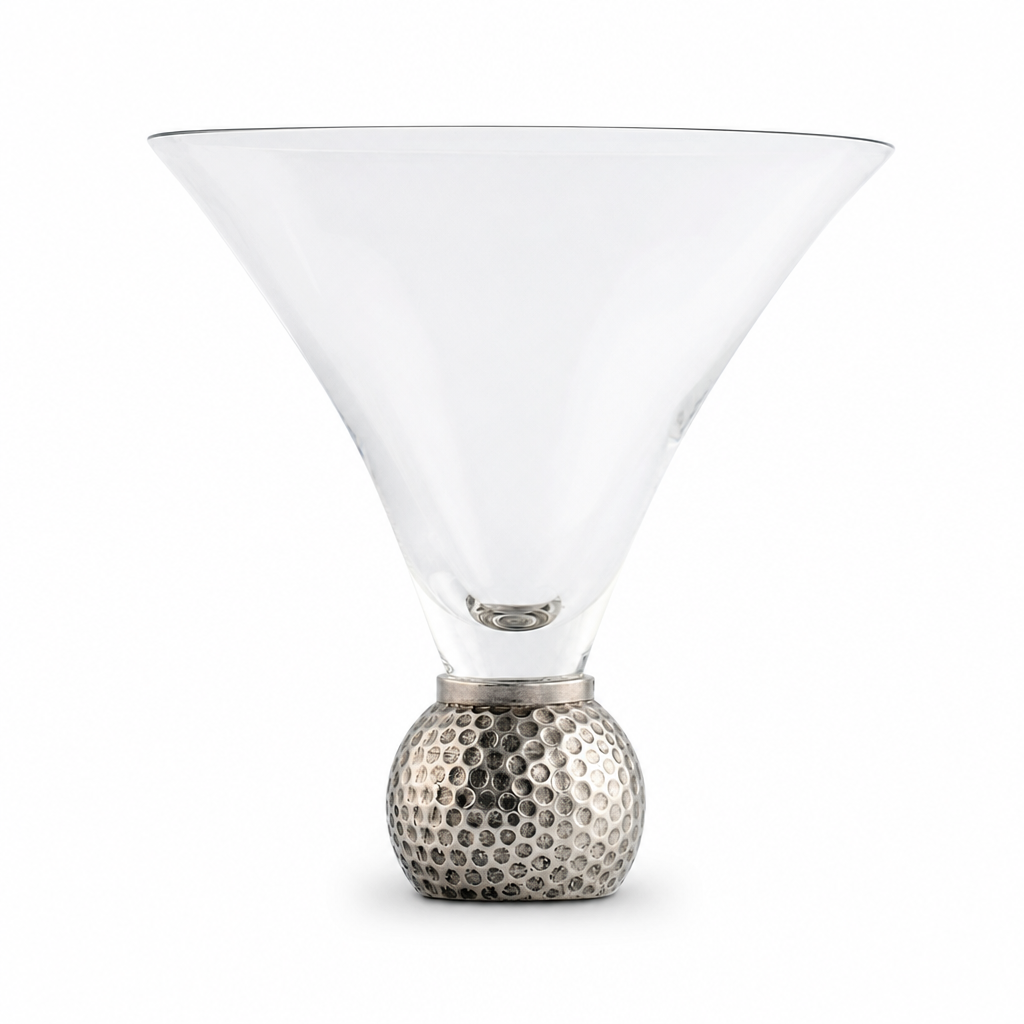 Golf Ball Cocktail /  Martini Glass 10
