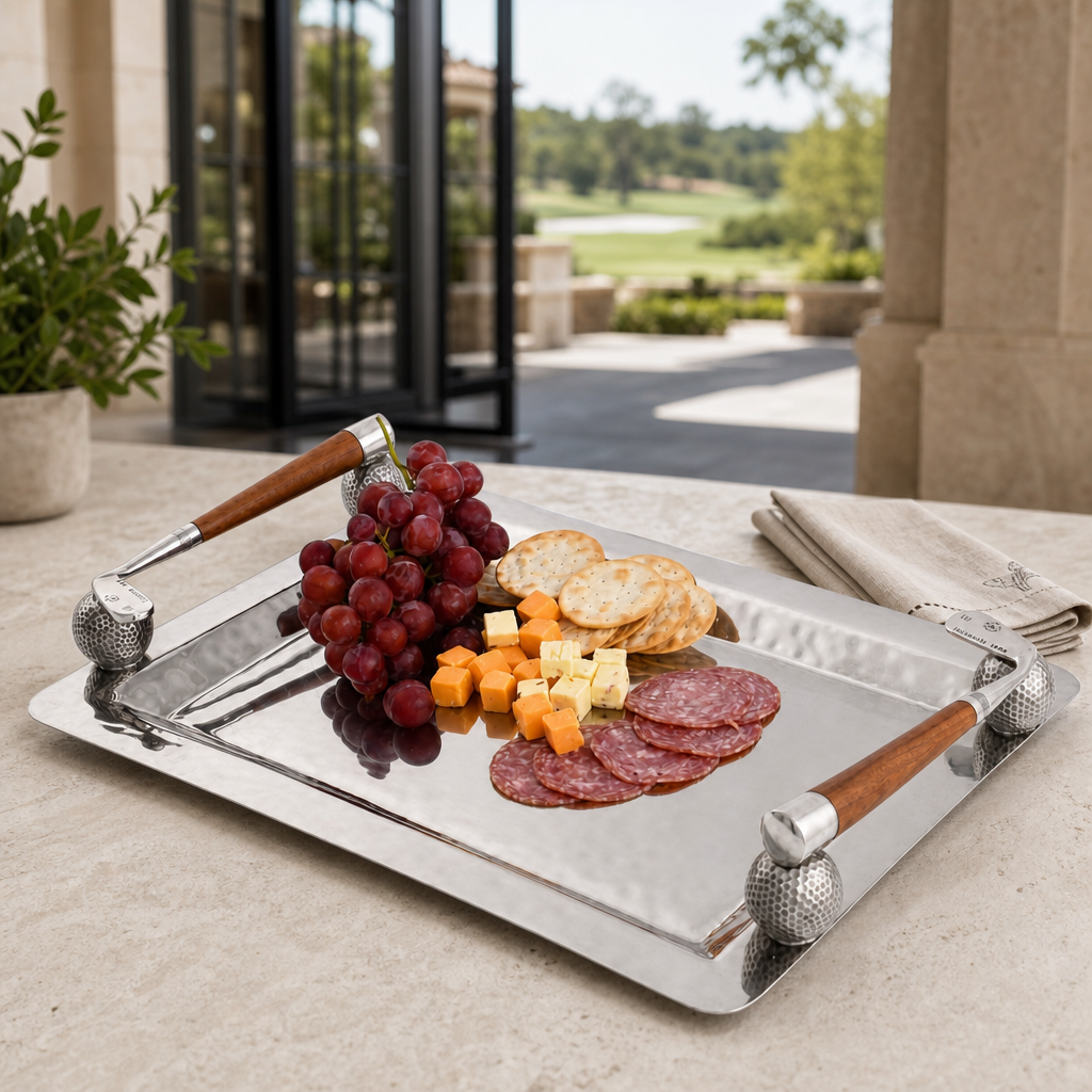 Golf Handle Stainless Tray 1