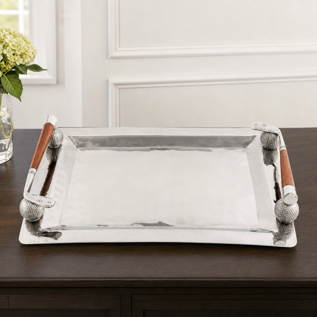 Golf Handle Stainless Tray 9
