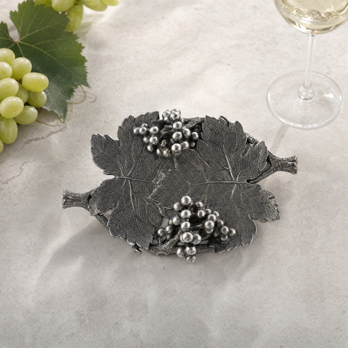 Vineyard Pewter Tray 3