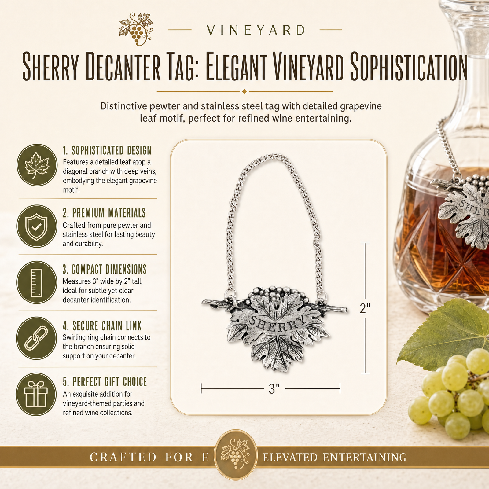 Sherry Decanter Tag 1