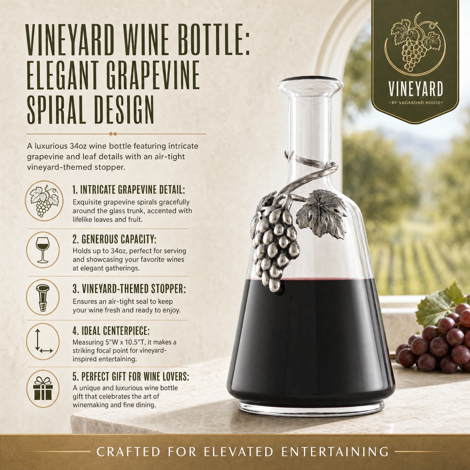 Vineyard Wine Bottle 11