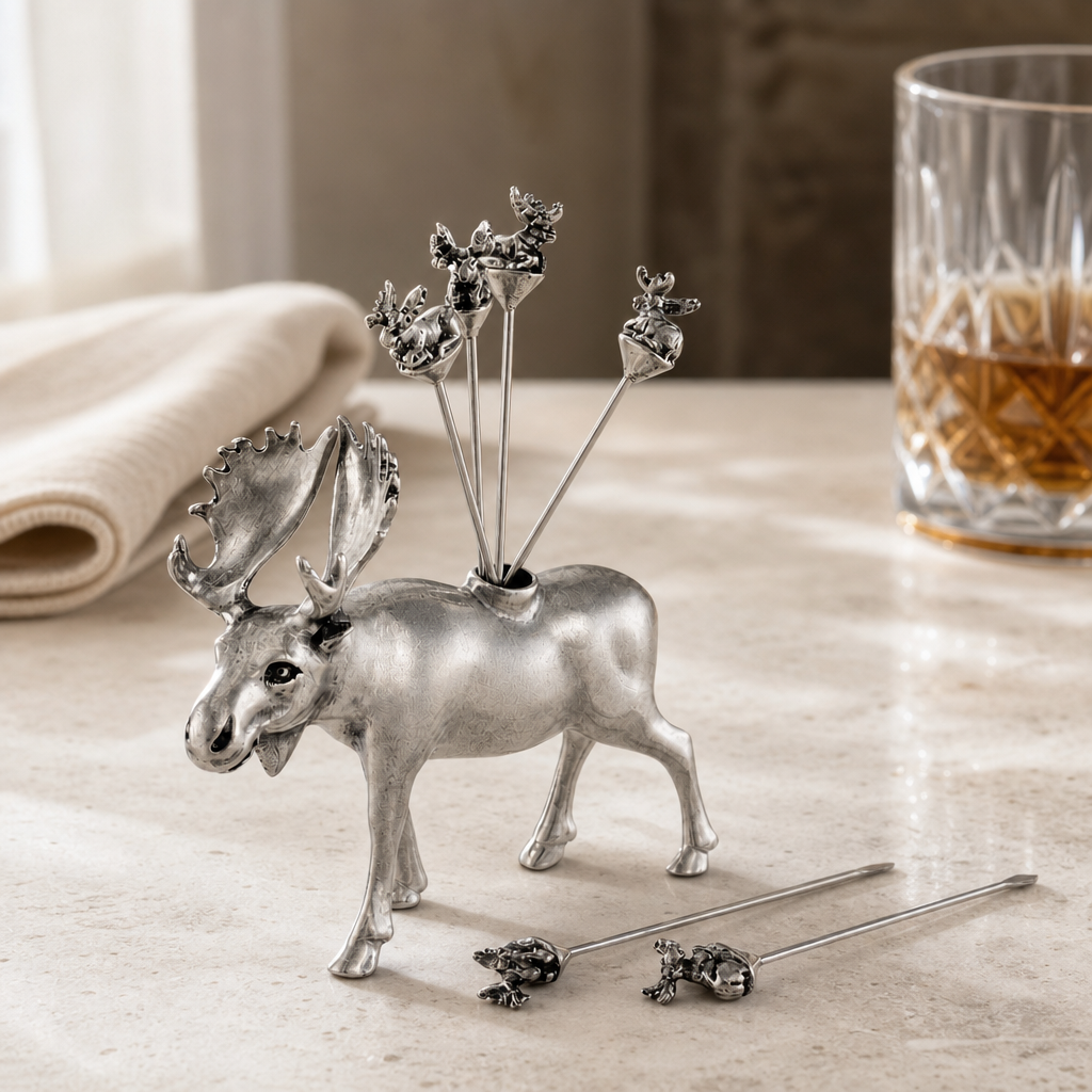 Moose Cheese Pick Set 1