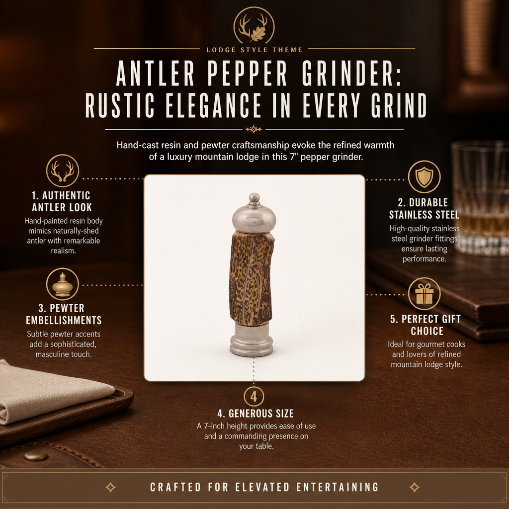 Antler Pepper Grinder 7