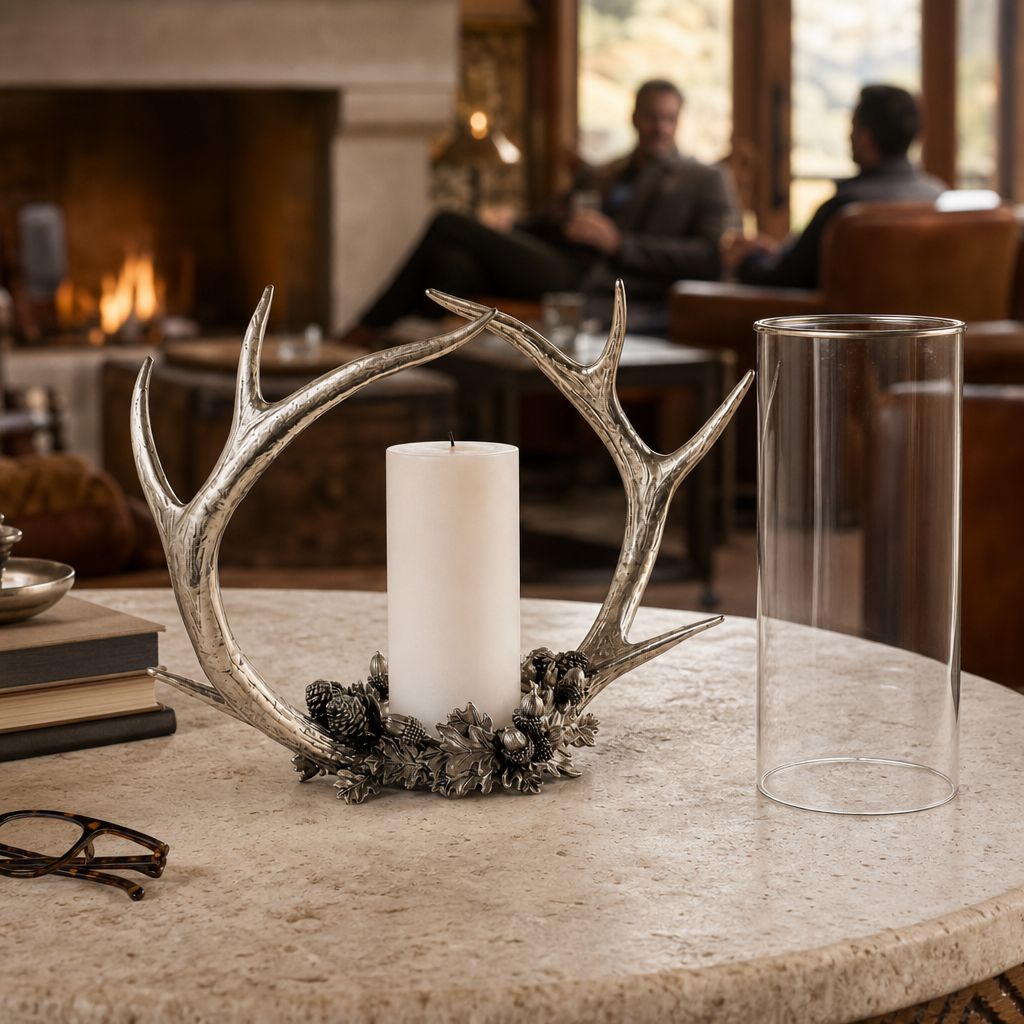 Pewter Antler Hurricane 8