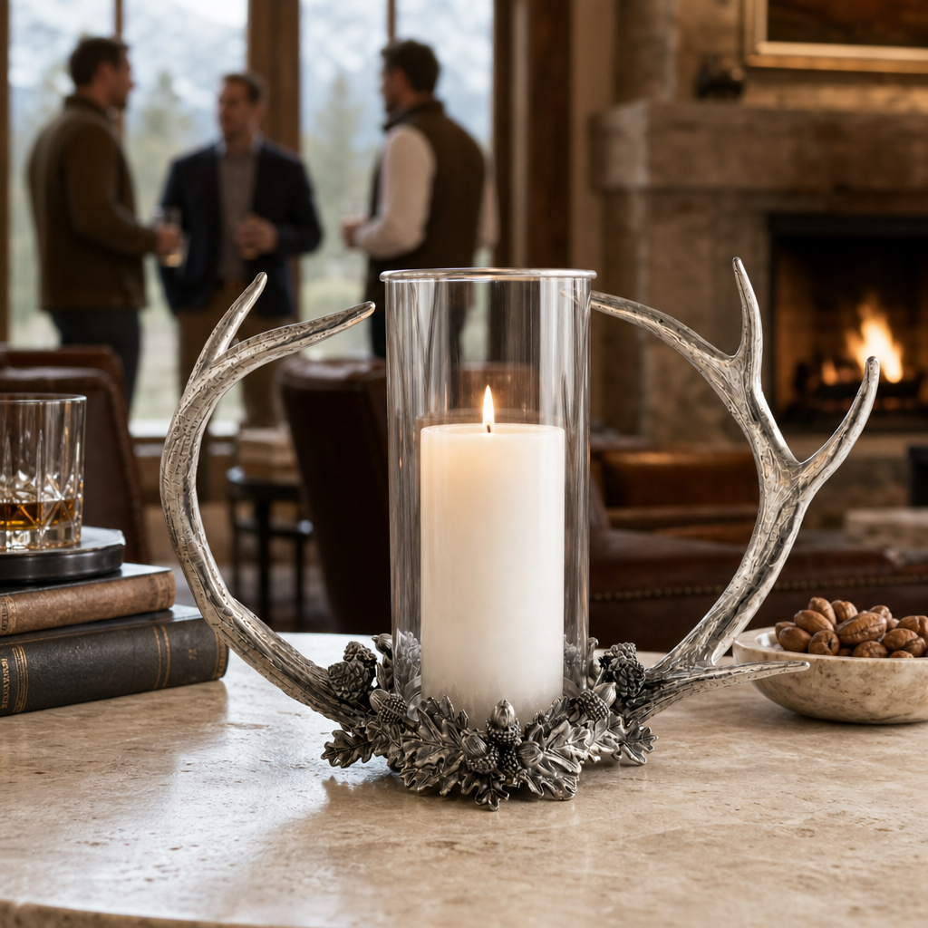 Pewter Antler Hurricane 9