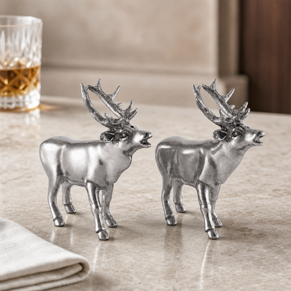 Deer Salt & Pepper Set 4