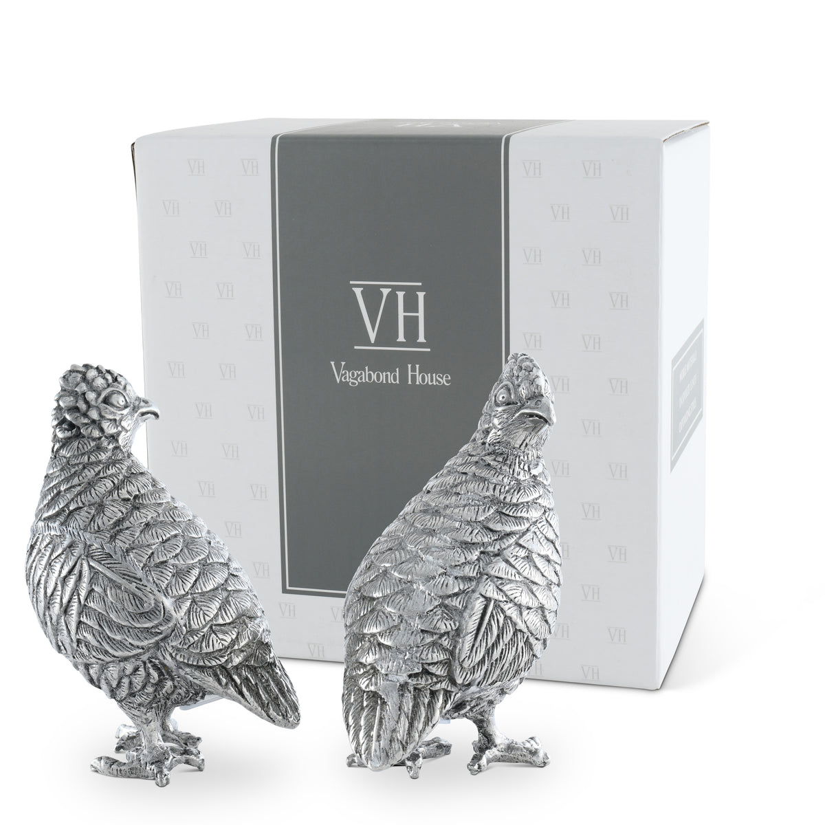 Standing Quails Salt & Pepper Set 10