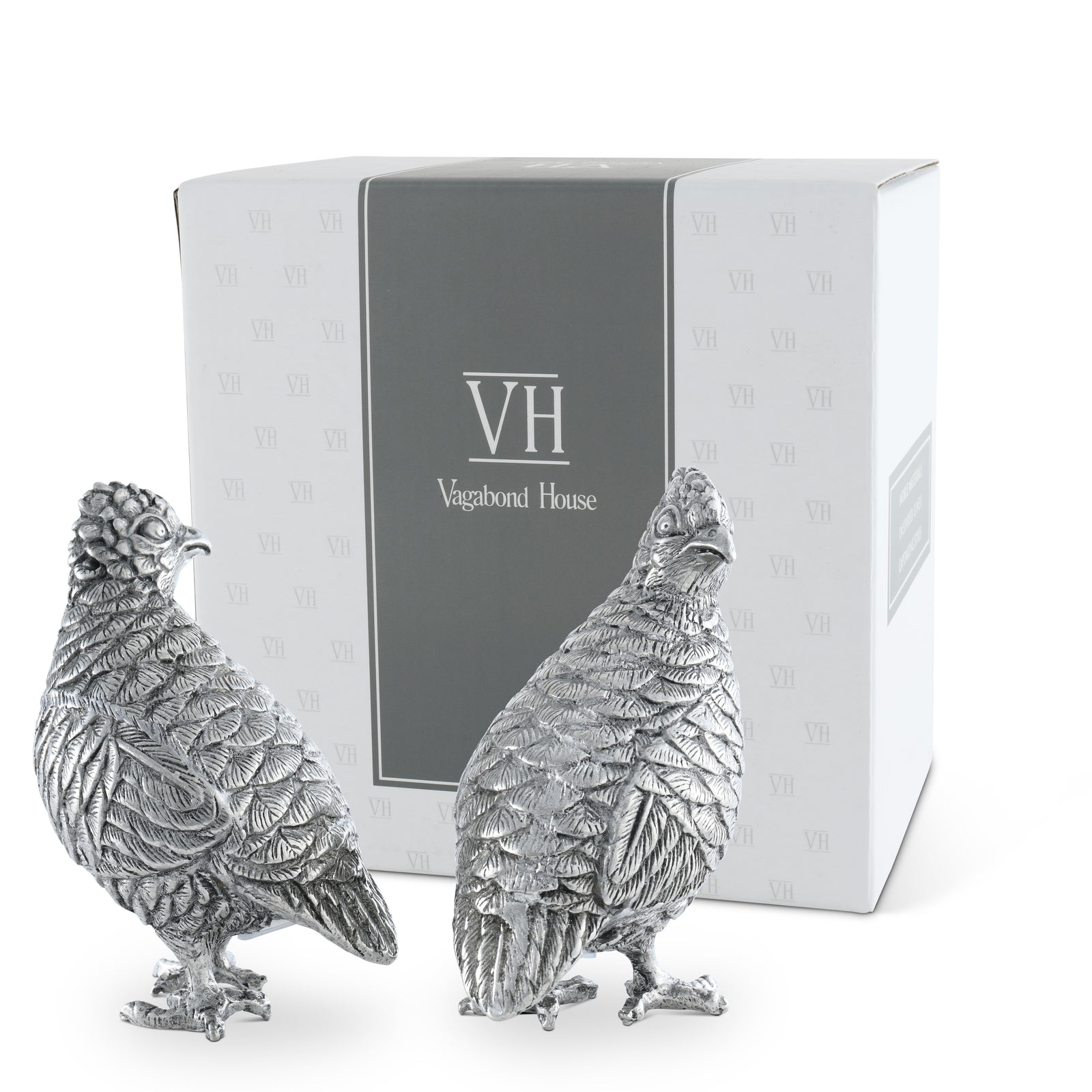 Standing Quails Salt & Pepper Set 10
