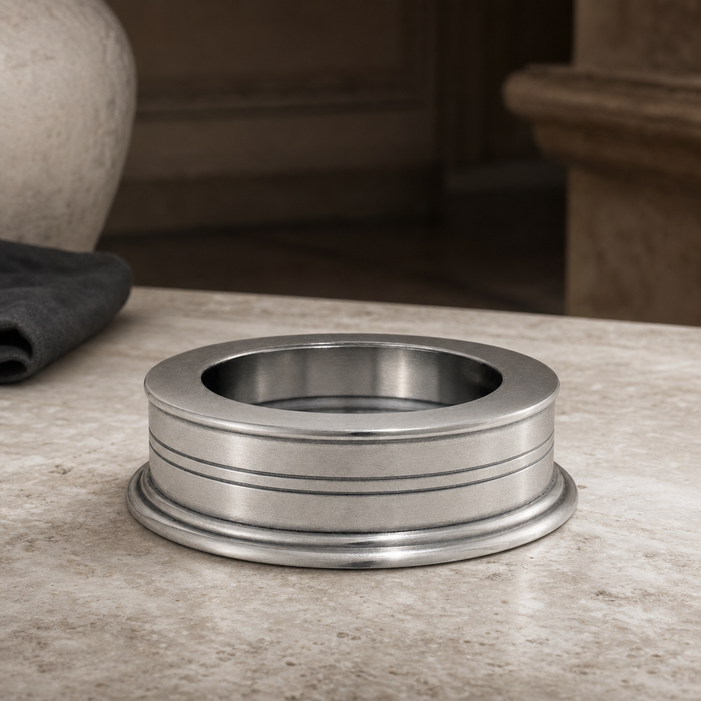 Classic Pewter Wine Coaster 4