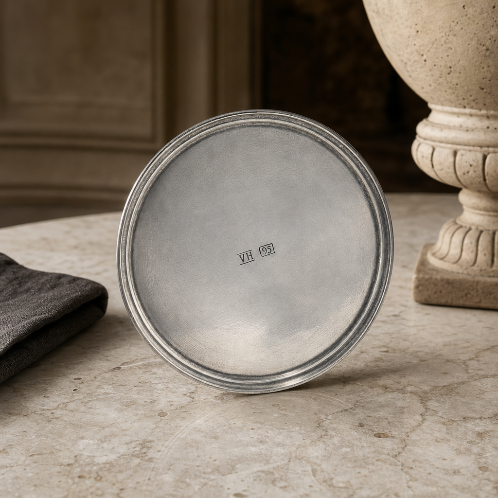 Classic Pewter Wine Coaster 5