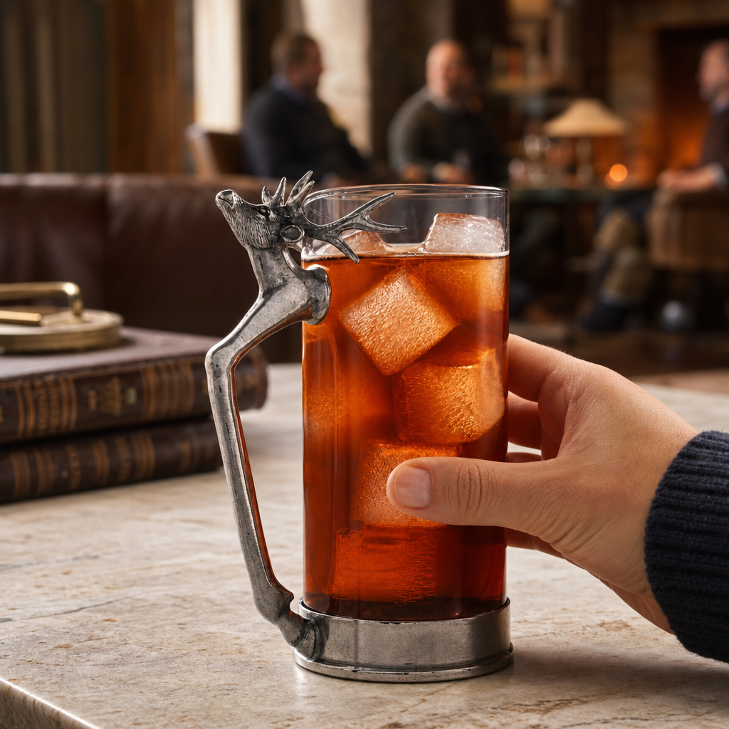 Stag Handle Glass - Tall 6