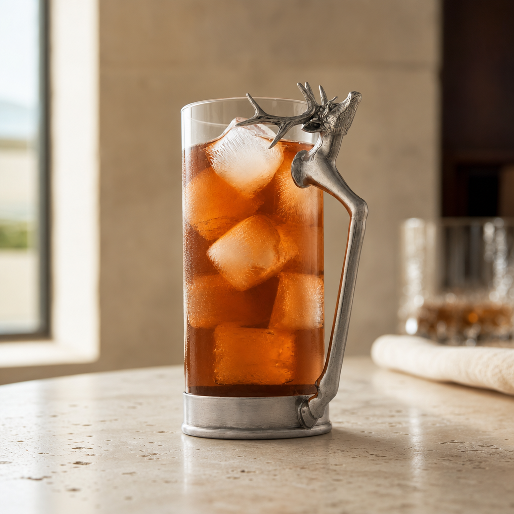 Stag Handle Glass - Tall 4