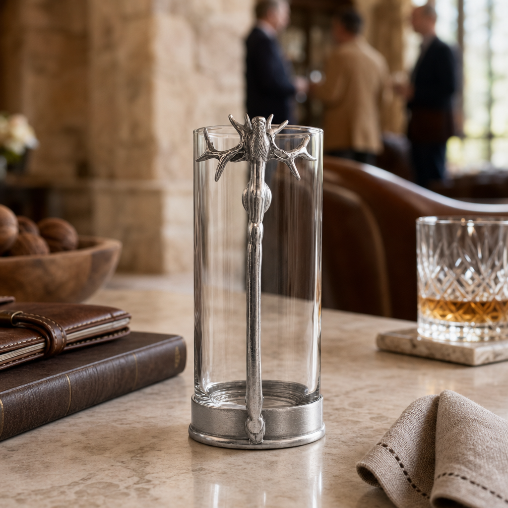 Stag Handle Glass - Tall 9
