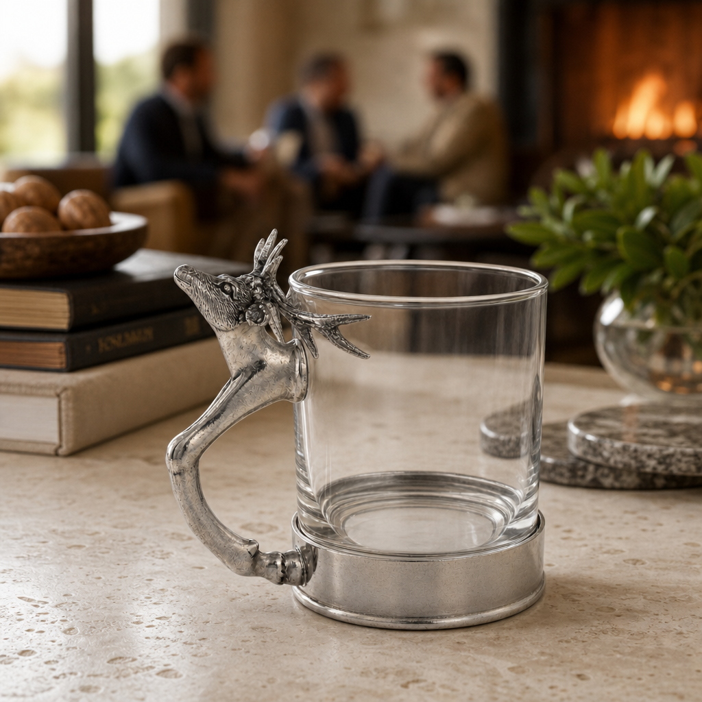 Stag Handle Glass - Short 7