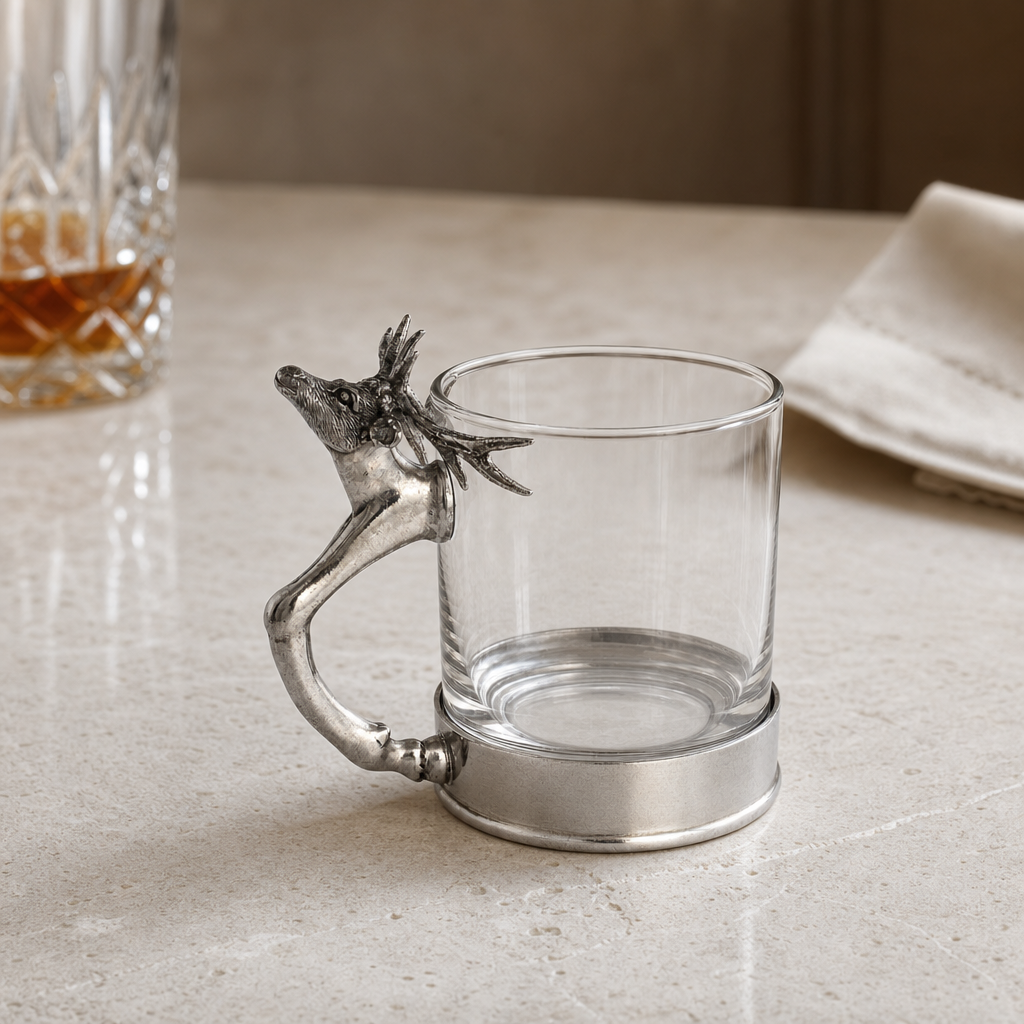 Stag Handle Glass - Short 3