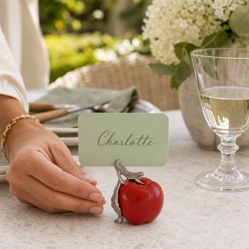 Apple Place Card Holders 6