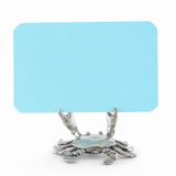 Pewter Crab Place Card Holder 1
