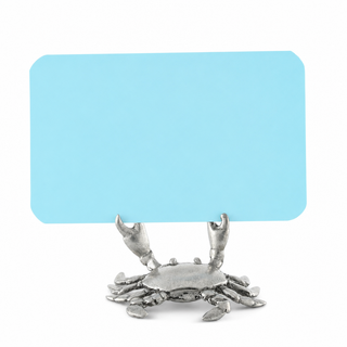 Pewter Crab Place Card Holder