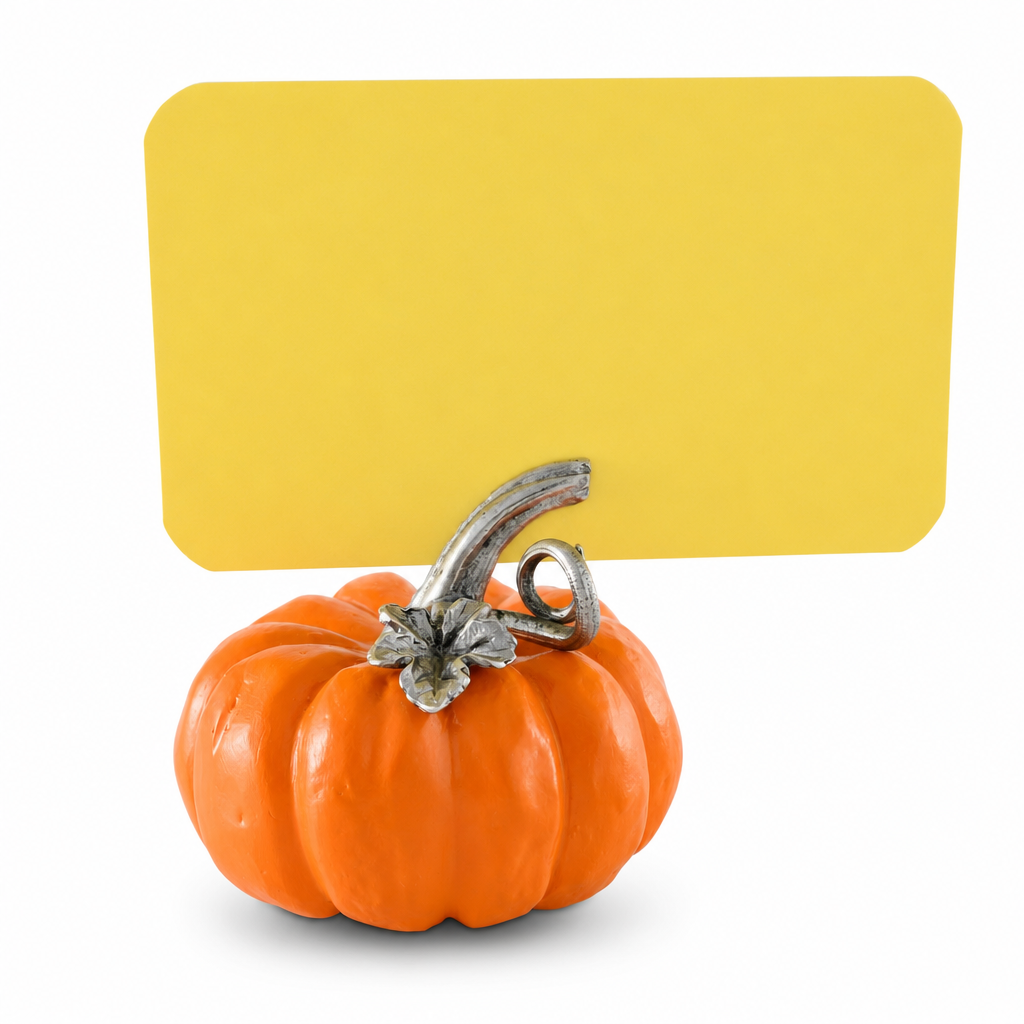 Pumpkin Place Card Holder 1