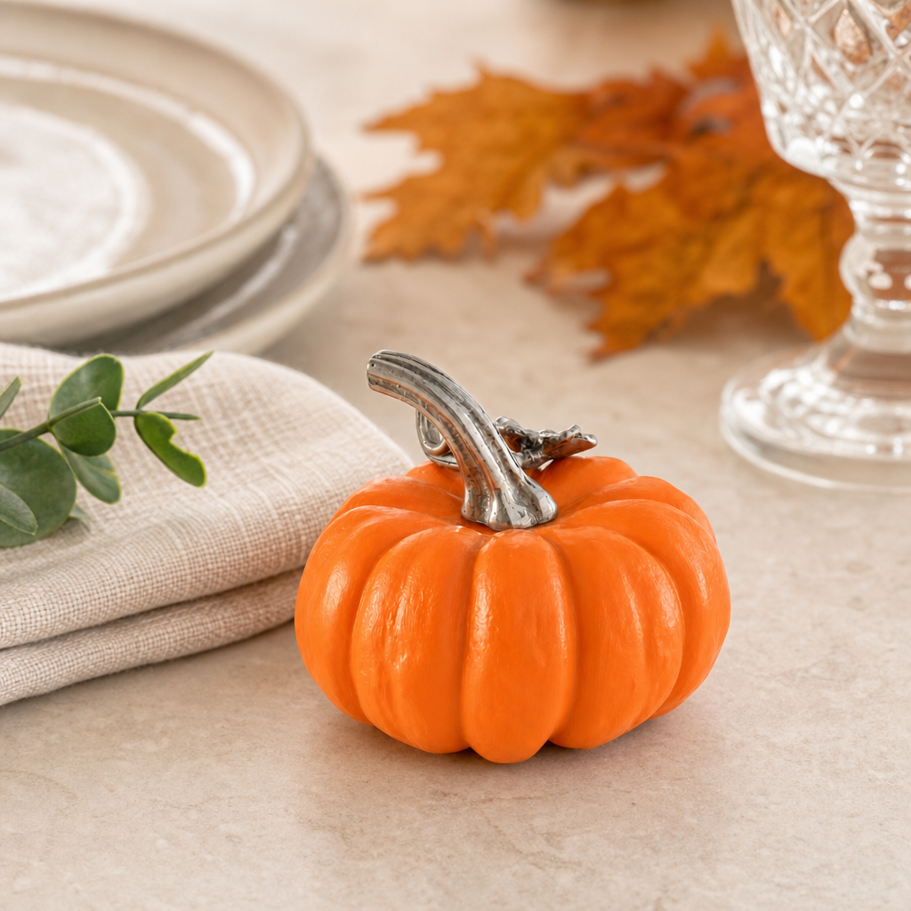 Pumpkin Place Card Holder 4