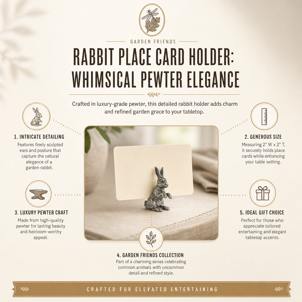 Rabbit Place Card Holder 1