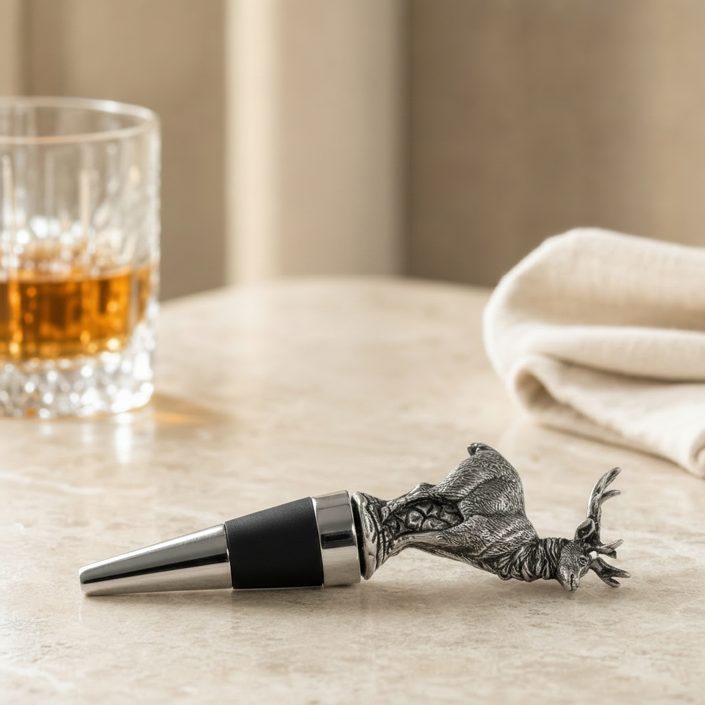 Elk Bottle Stopper 1