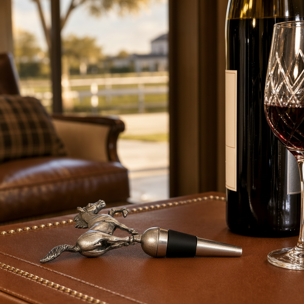 Thoroughbred Bottle Stopper