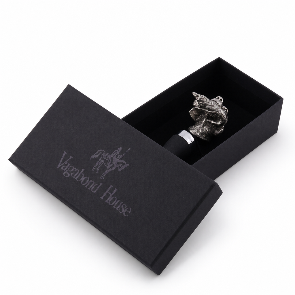 Labrador & Duck Pewter Bottle Stopper 6