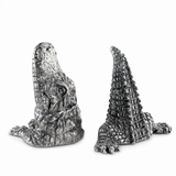 Pewter Alligator Salt & Pepper Set 1