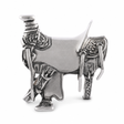 Pewter Cowboy Saddle Napkin Ring