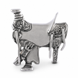 Pewter Cowboy Saddle Napkin Ring