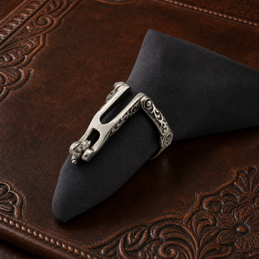 Spurs Napkin Ring 3