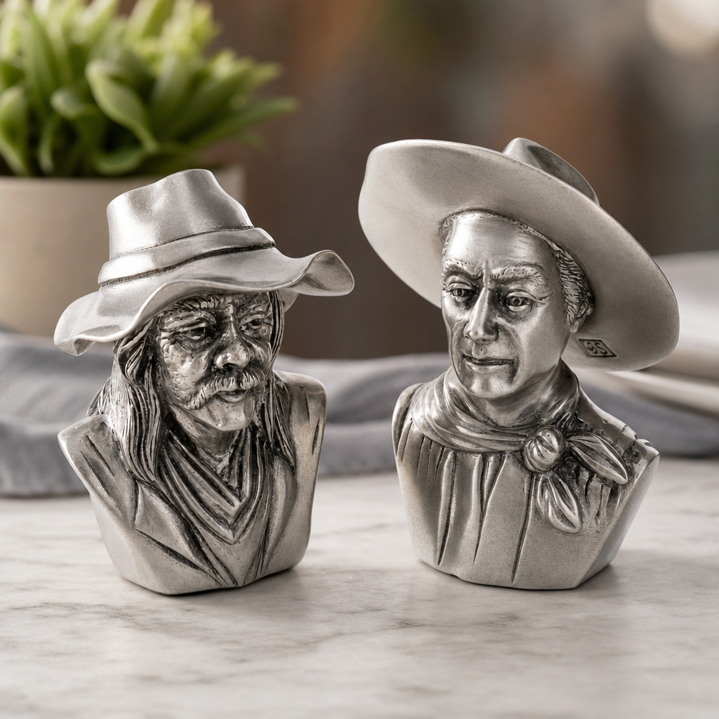The Bandit and the Ranger Salt and Pepper Set 10