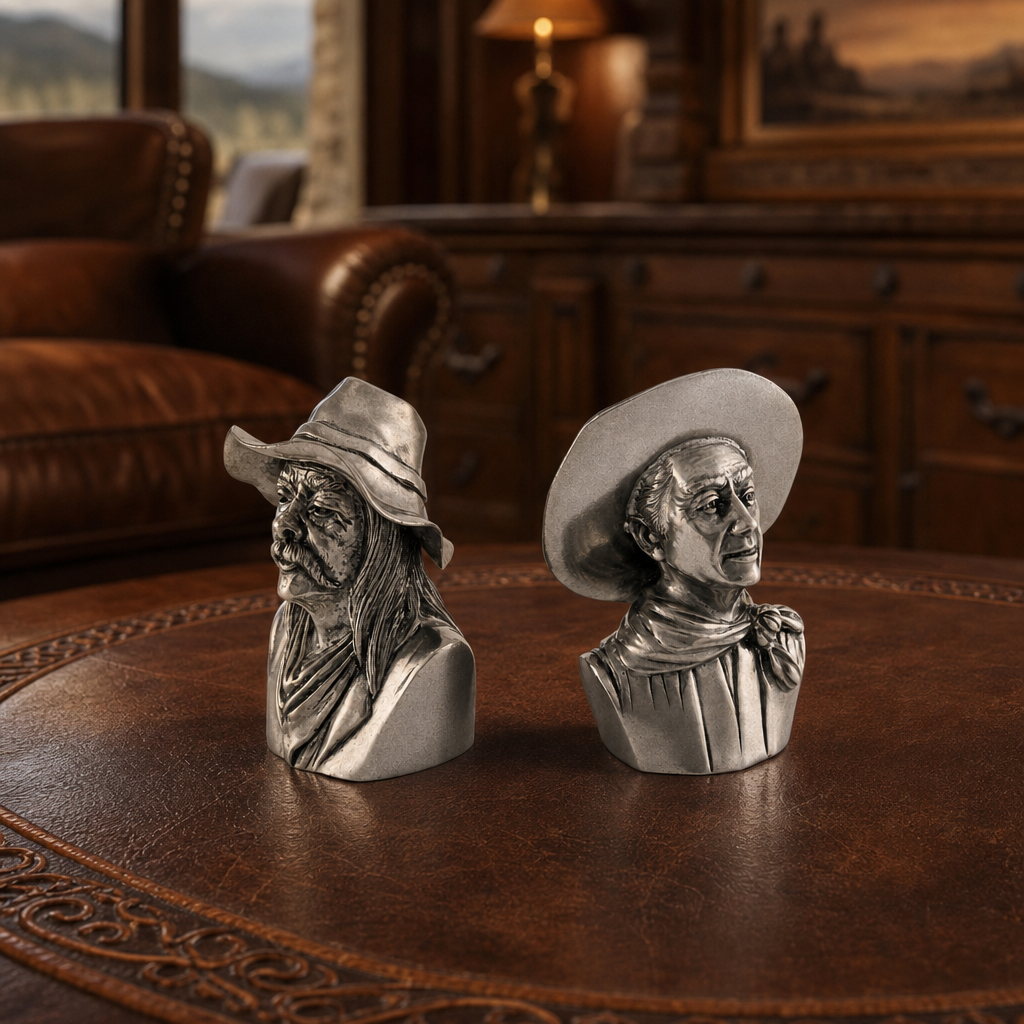 The Bandit and the Ranger Salt and Pepper Set 8