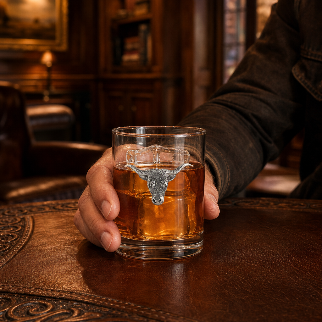 Long Horn Double Old Fashion Bar Glass 5