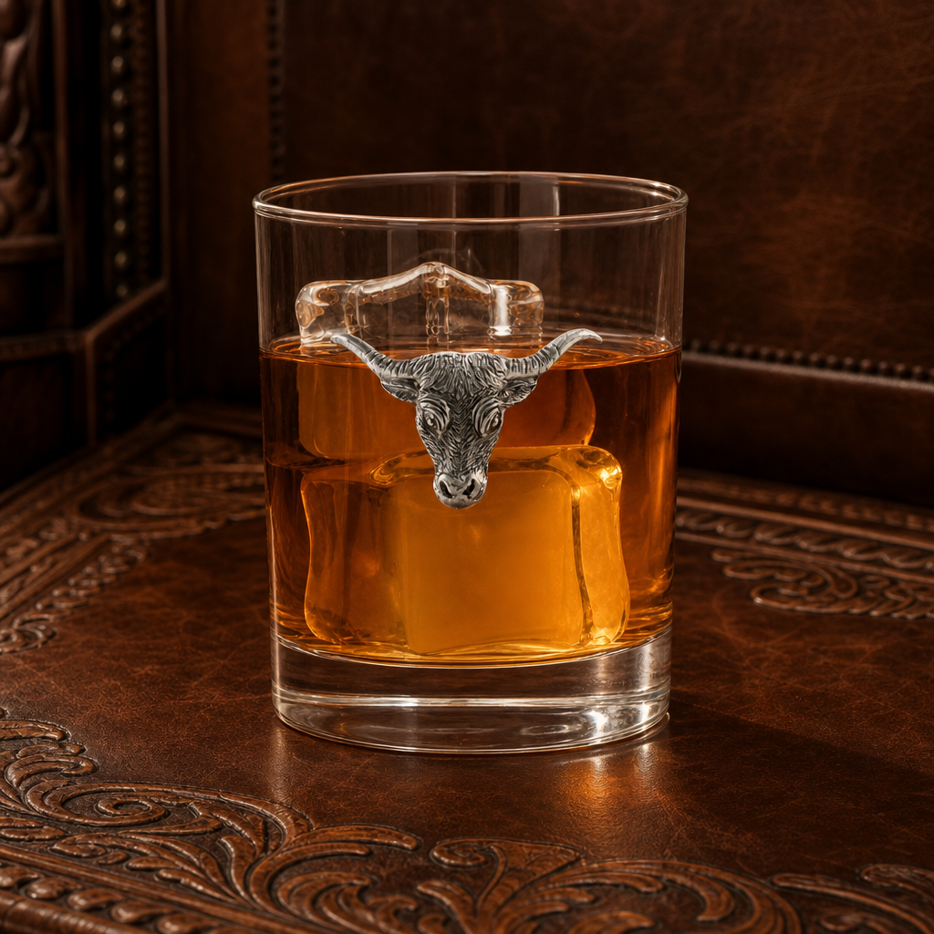 Long Horn Double Old Fashion Bar Glass 1