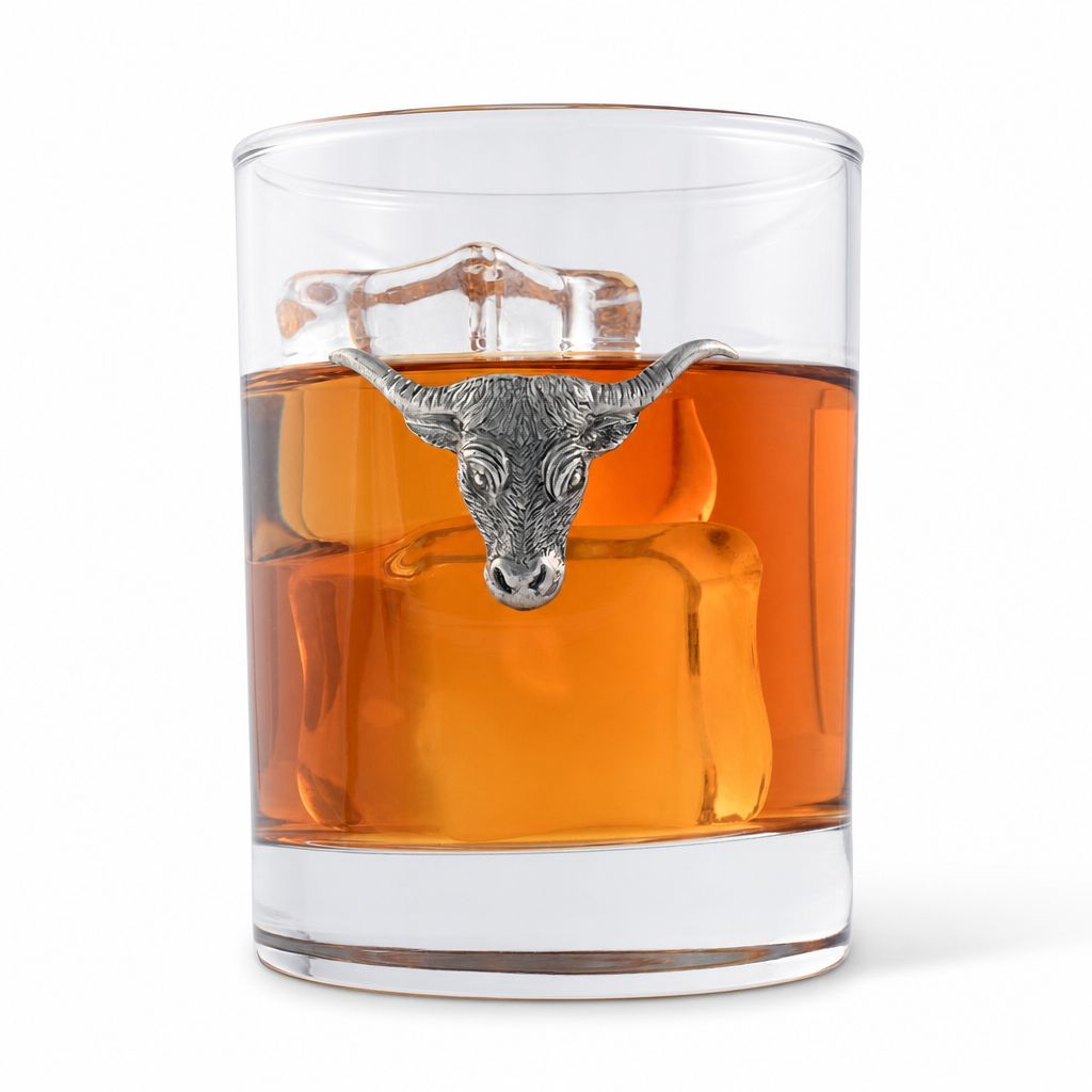 Long Horn Double Old Fashion Bar Glass 1