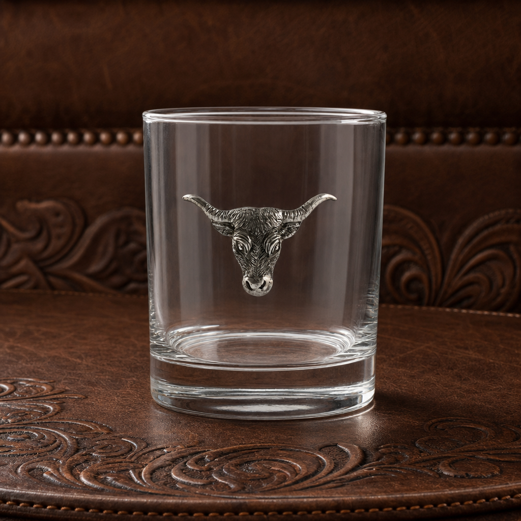 Long Horn Double Old Fashion Bar Glass 4