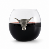 Longhorn Stemless Wine Glass 1