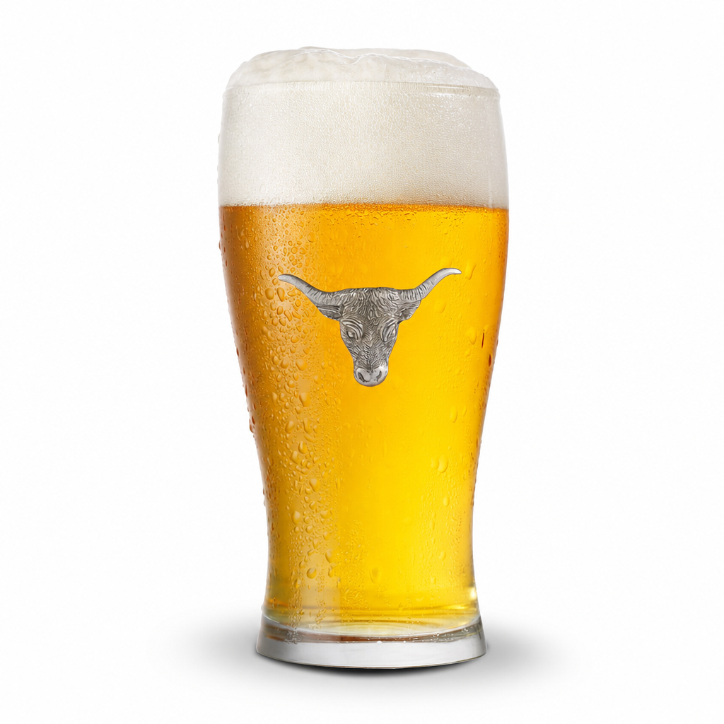 Long  Horn Beer Glass 1