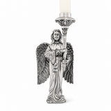 Pewter Angel Candlestick -  Short 1