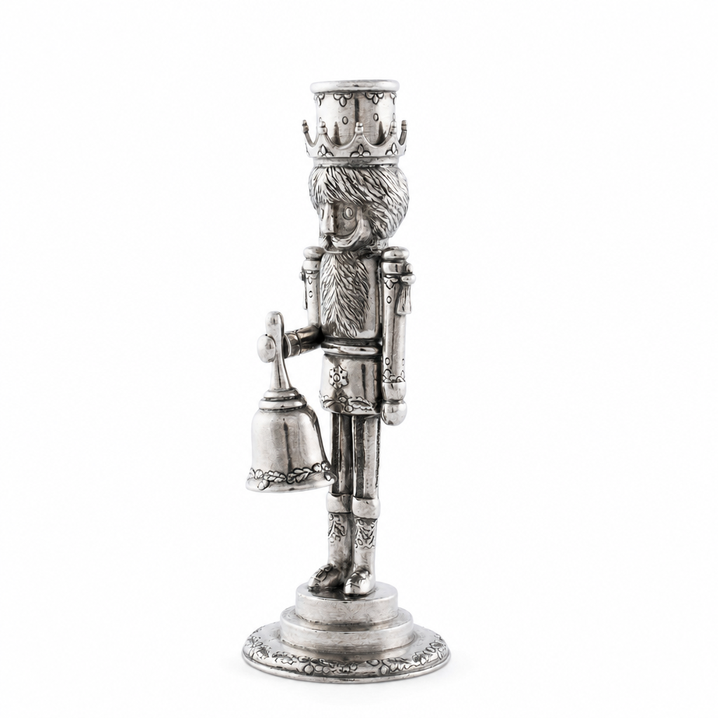 Mini Nutcracker Bell Snuffer Candlestick 1