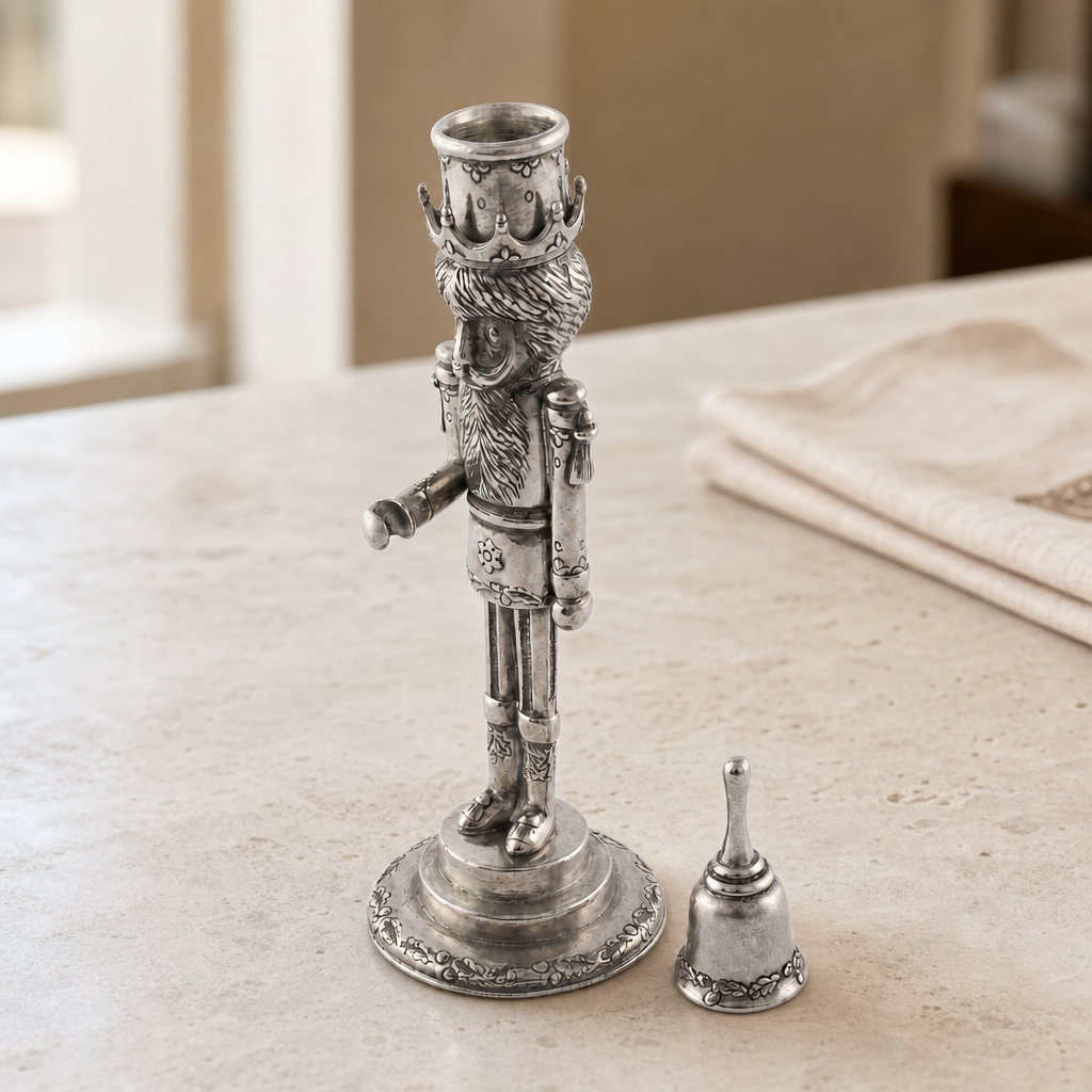 Mini Nutcracker Bell Snuffer Candlestick 5