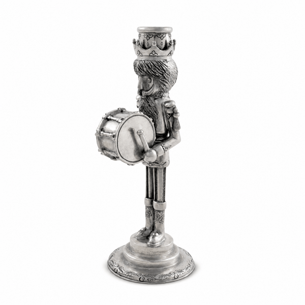 Mini Nutcracker Drummer Candlestick 1